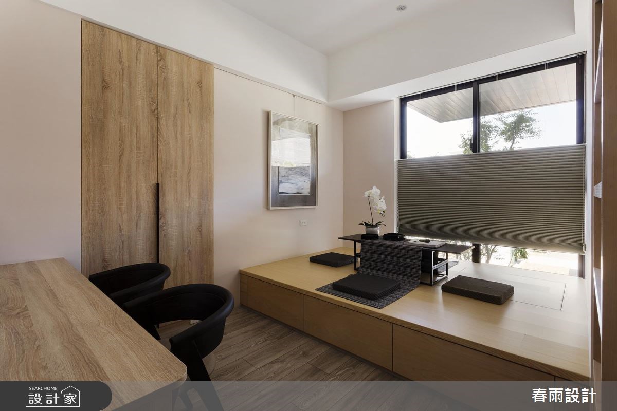 40坪新成屋(5年以下)＿混搭風和室案例圖片＿春雨設計＿春雨_47 台南僑昱之24