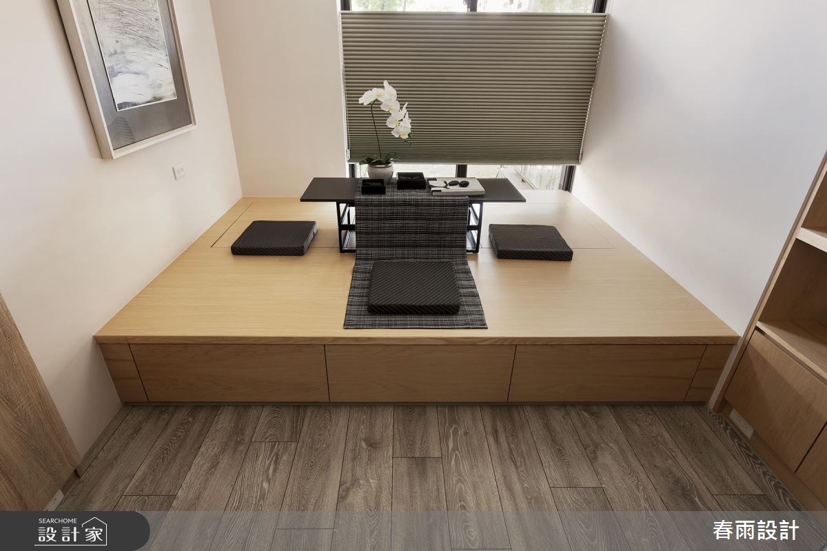 40坪新成屋(5年以下)＿混搭風和室案例圖片＿春雨設計＿春雨_47 台南僑昱之26