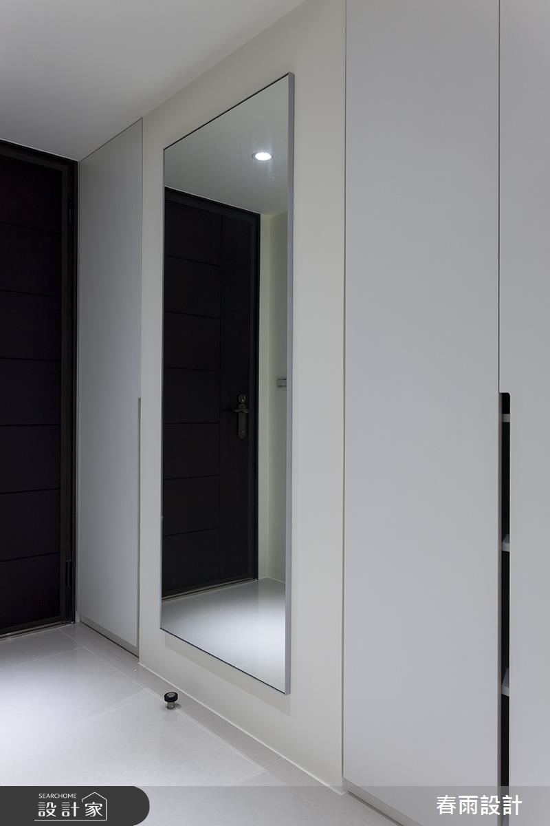 30坪中古屋(5~15年)＿休閒風玄關案例圖片＿春雨設計＿春雨_48 民生西路之1