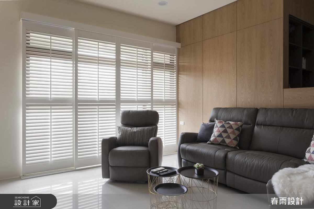 30坪中古屋(5~15年)＿休閒風客廳案例圖片＿春雨設計＿春雨_48 民生西路之12