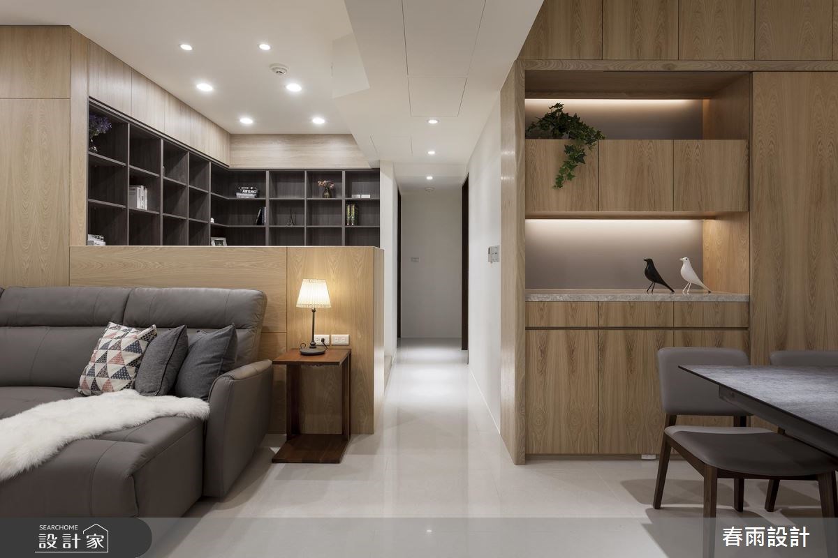 30坪中古屋(5~15年)＿休閒風客廳案例圖片＿春雨設計＿春雨_48 民生西路之15