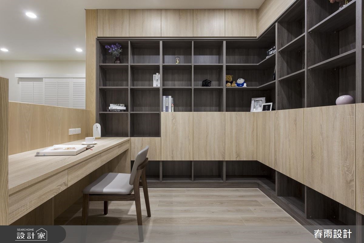 30坪中古屋(5~15年)＿休閒風工作區案例圖片＿春雨設計＿春雨_48 民生西路之17