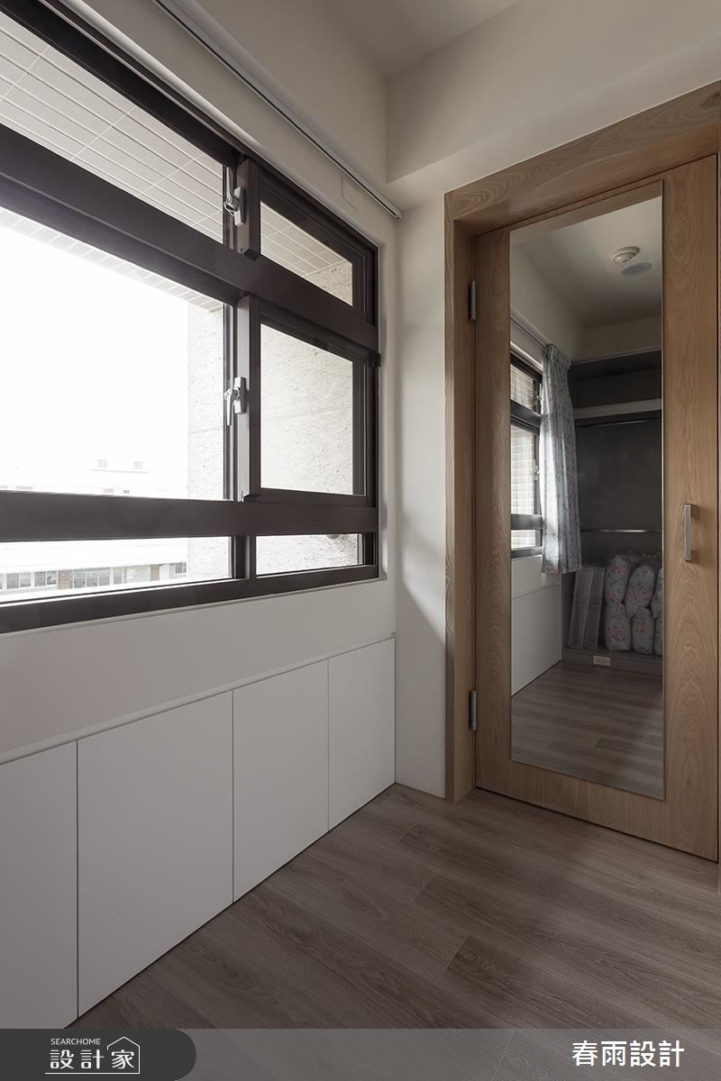 30坪中古屋(5~15年)＿休閒風更衣間案例圖片＿春雨設計＿春雨_48 民生西路之28