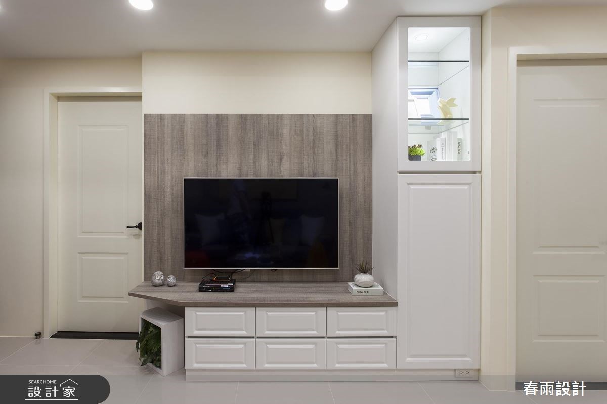 21坪新成屋(5年以下)＿休閒風客廳案例圖片＿春雨設計＿春雨_49 新店圓頂之4