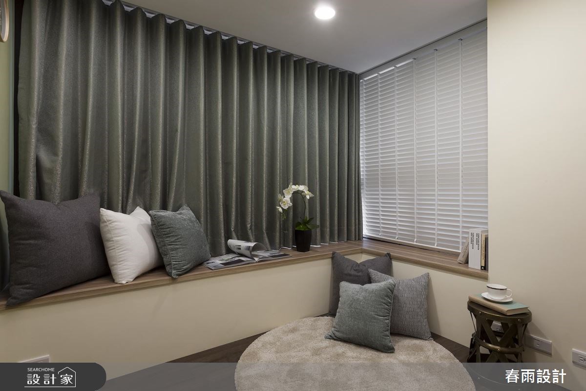 21坪新成屋(5年以下)＿休閒風和室案例圖片＿春雨設計＿春雨_49 新店圓頂之12