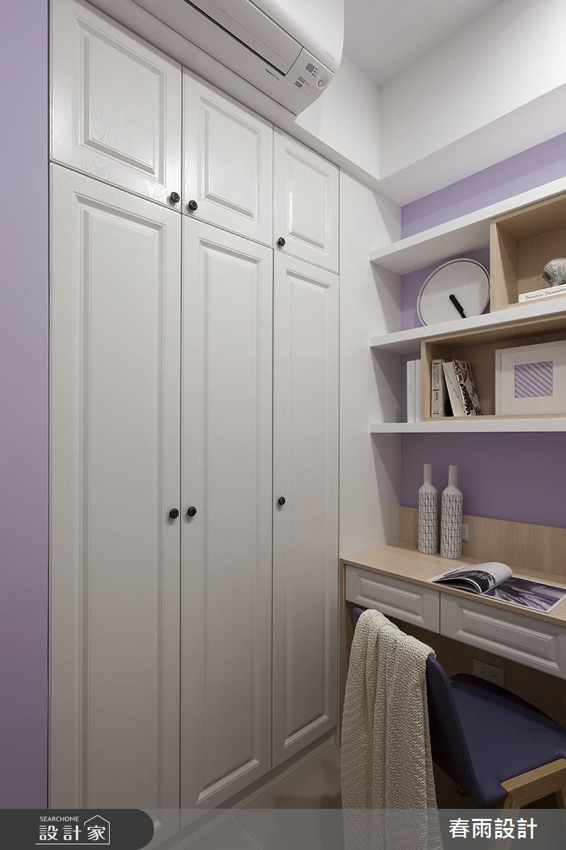 21坪新成屋(5年以下)＿休閒風臥室案例圖片＿春雨設計＿春雨_49 新店圓頂之18