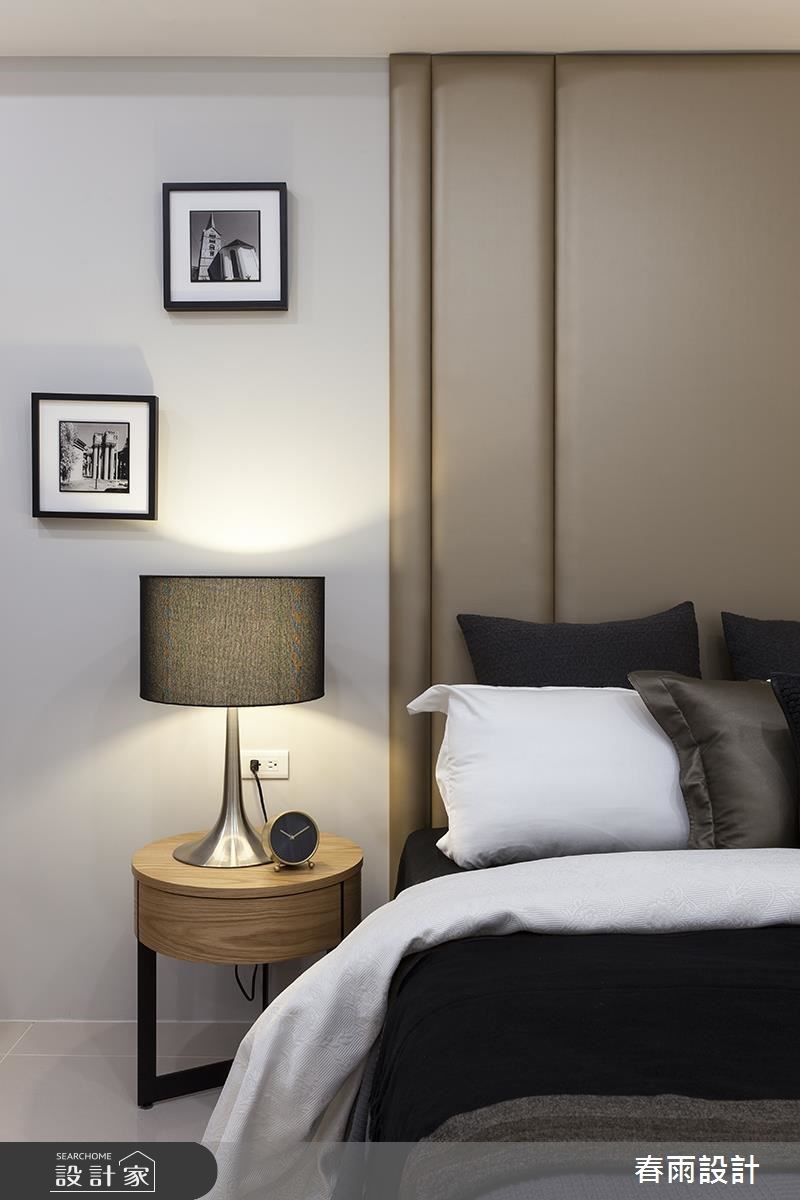 21坪新成屋(5年以下)＿休閒風臥室案例圖片＿春雨設計＿春雨_49 新店圓頂之23