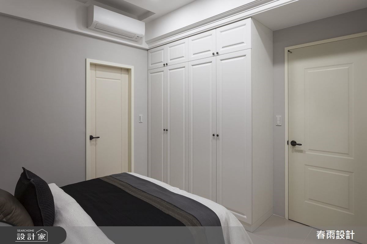 21坪新成屋(5年以下)＿休閒風臥室案例圖片＿春雨設計＿春雨_49 新店圓頂之24