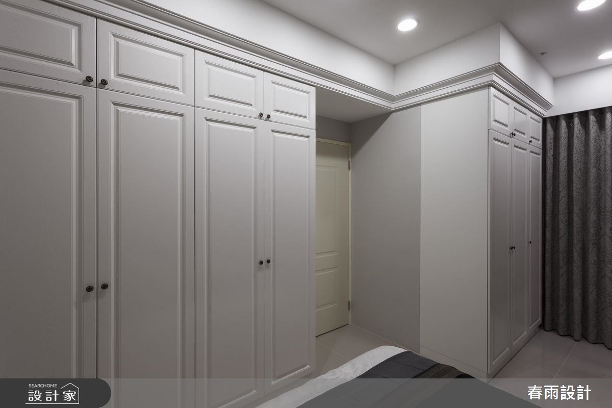 21坪新成屋(5年以下)＿休閒風臥室案例圖片＿春雨設計＿春雨_49 新店圓頂之25