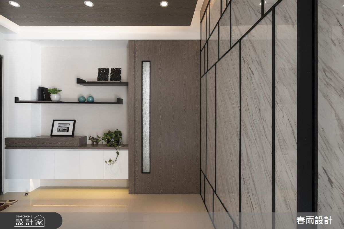 88坪新成屋(5年以下)＿混搭風玄關案例圖片＿春雨設計＿春雨_50 台南永康之4