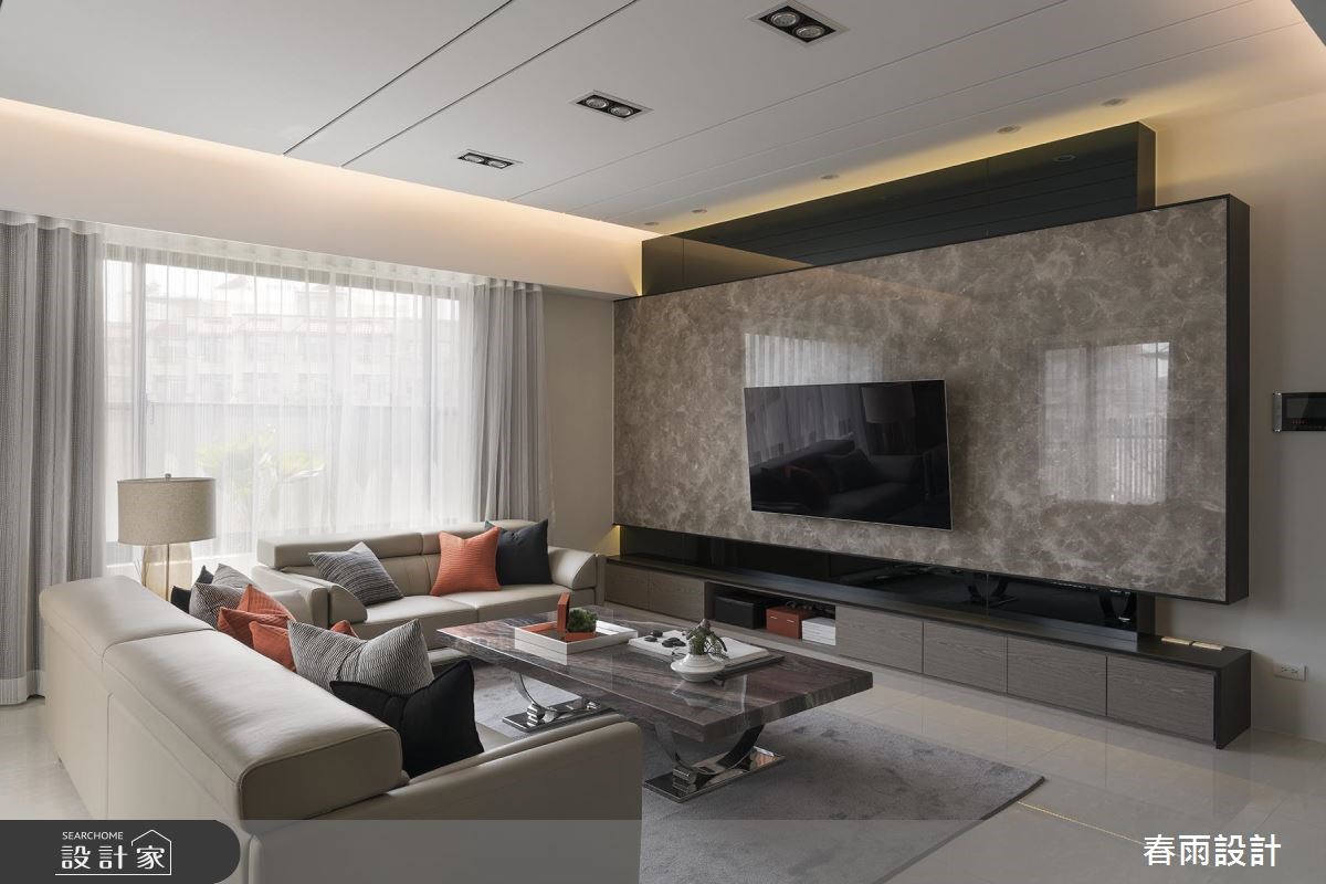 88坪新成屋(5年以下)＿混搭風客廳案例圖片＿春雨設計＿春雨_50 台南永康之9