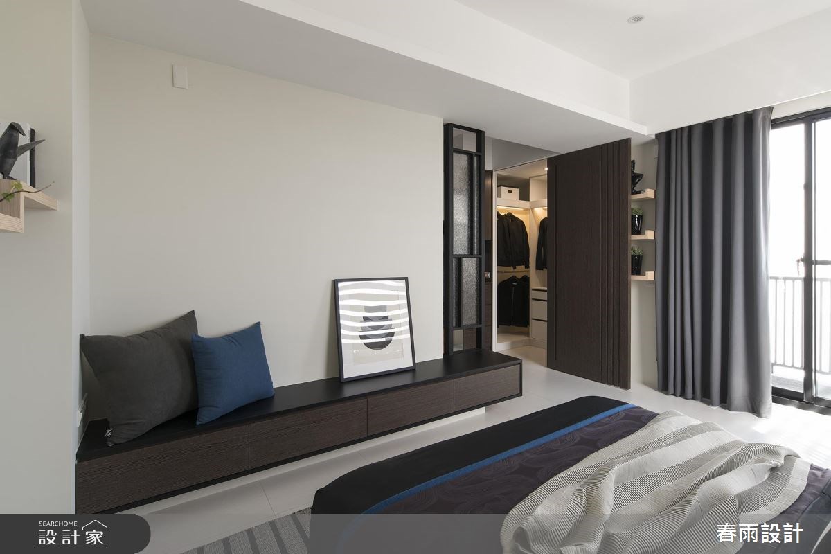 88坪新成屋(5年以下)＿混搭風臥室案例圖片＿春雨設計＿春雨_50 台南永康之26