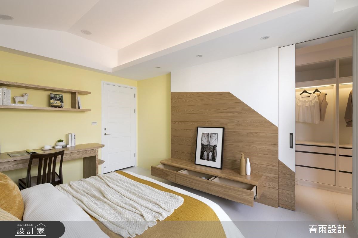 88坪新成屋(5年以下)＿混搭風臥室案例圖片＿春雨設計＿春雨_50 台南永康之30