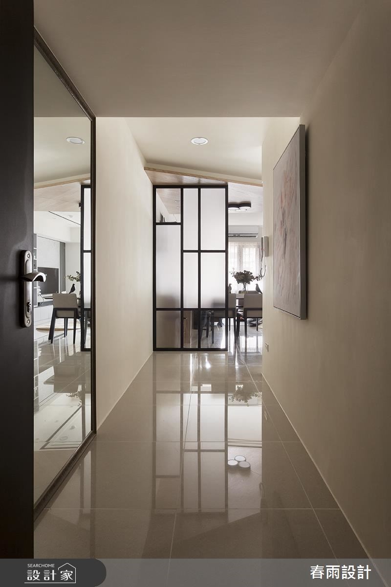 17坪新成屋(5年以下)＿休閒風玄關案例圖片＿春雨設計＿春雨_51 基隆信義城之2