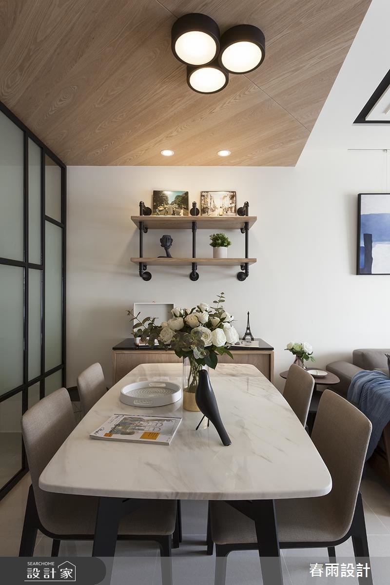 17坪新成屋(5年以下)＿休閒風餐廳案例圖片＿春雨設計＿春雨_51 基隆信義城之6