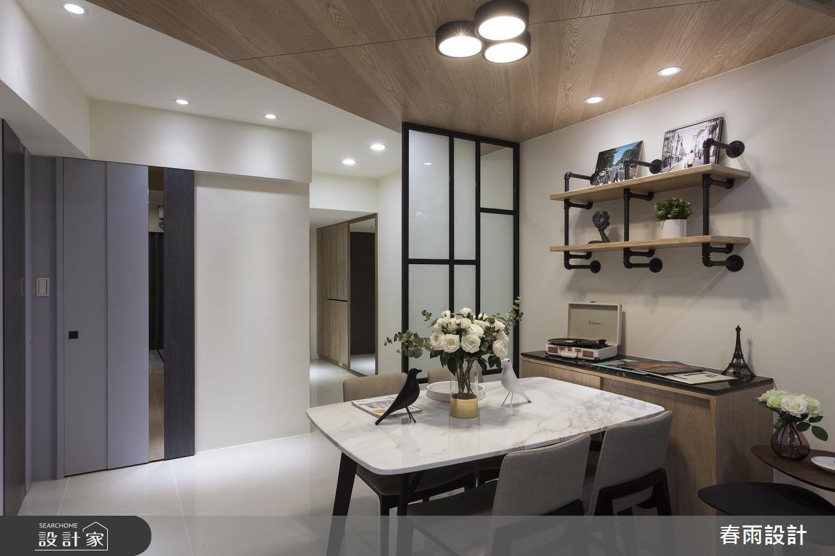 17坪新成屋(5年以下)＿休閒風餐廳案例圖片＿春雨設計＿春雨_51 基隆信義城之8