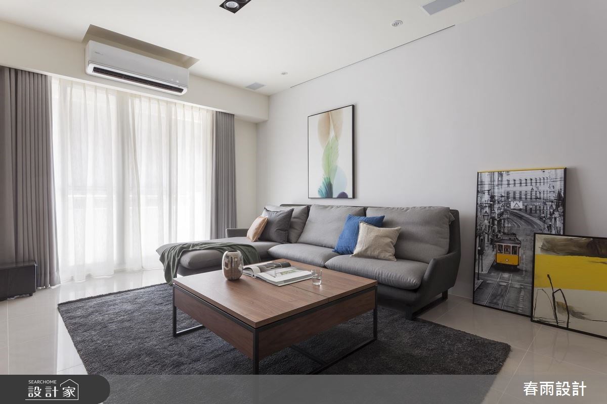 34坪老屋(16~30年)＿休閒風客廳案例圖片＿春雨設計＿春雨_52 內湖康樂街之2