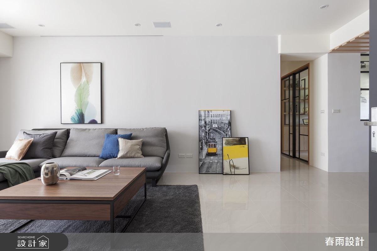 34坪老屋(16~30年)＿休閒風客廳案例圖片＿春雨設計＿春雨_52 內湖康樂街之3