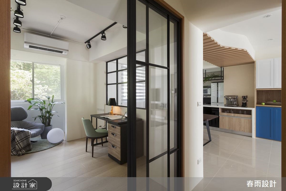 34坪老屋(16~30年)＿休閒風書房案例圖片＿春雨設計＿春雨_52 內湖康樂街之14