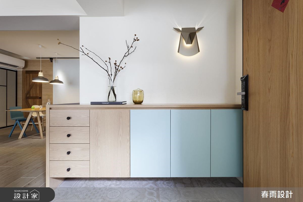 39坪老屋(16~30年)＿休閒風玄關案例圖片＿春雨設計＿春雨_53 民生東路三段之1