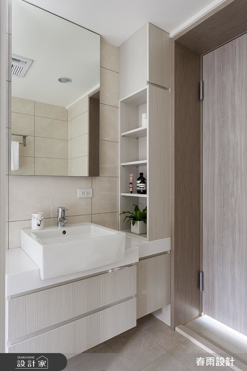 37坪新成屋(5年以下)＿休閒風浴室案例圖片＿春雨設計＿春雨_54 基隆河與墅之26