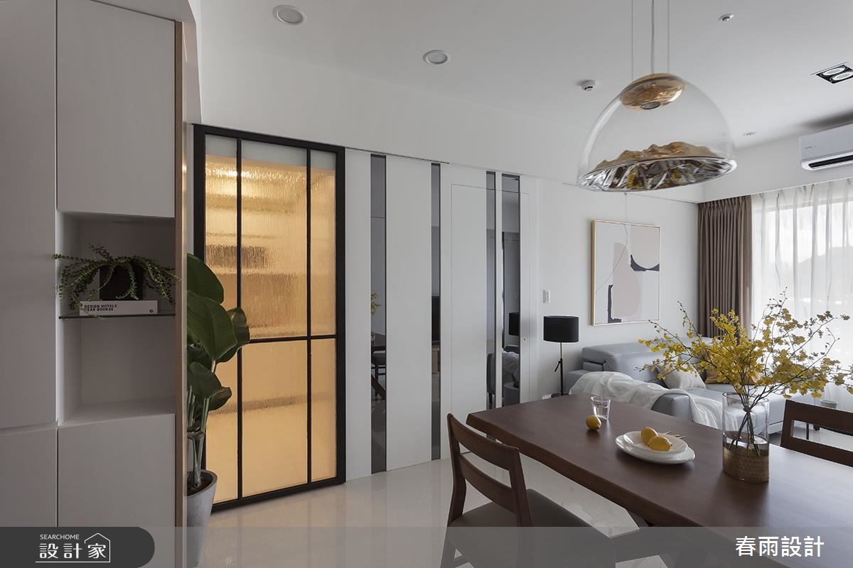 15坪新成屋(5年以下)＿休閒風客廳案例圖片＿春雨設計＿春雨_55 華固新天地之2