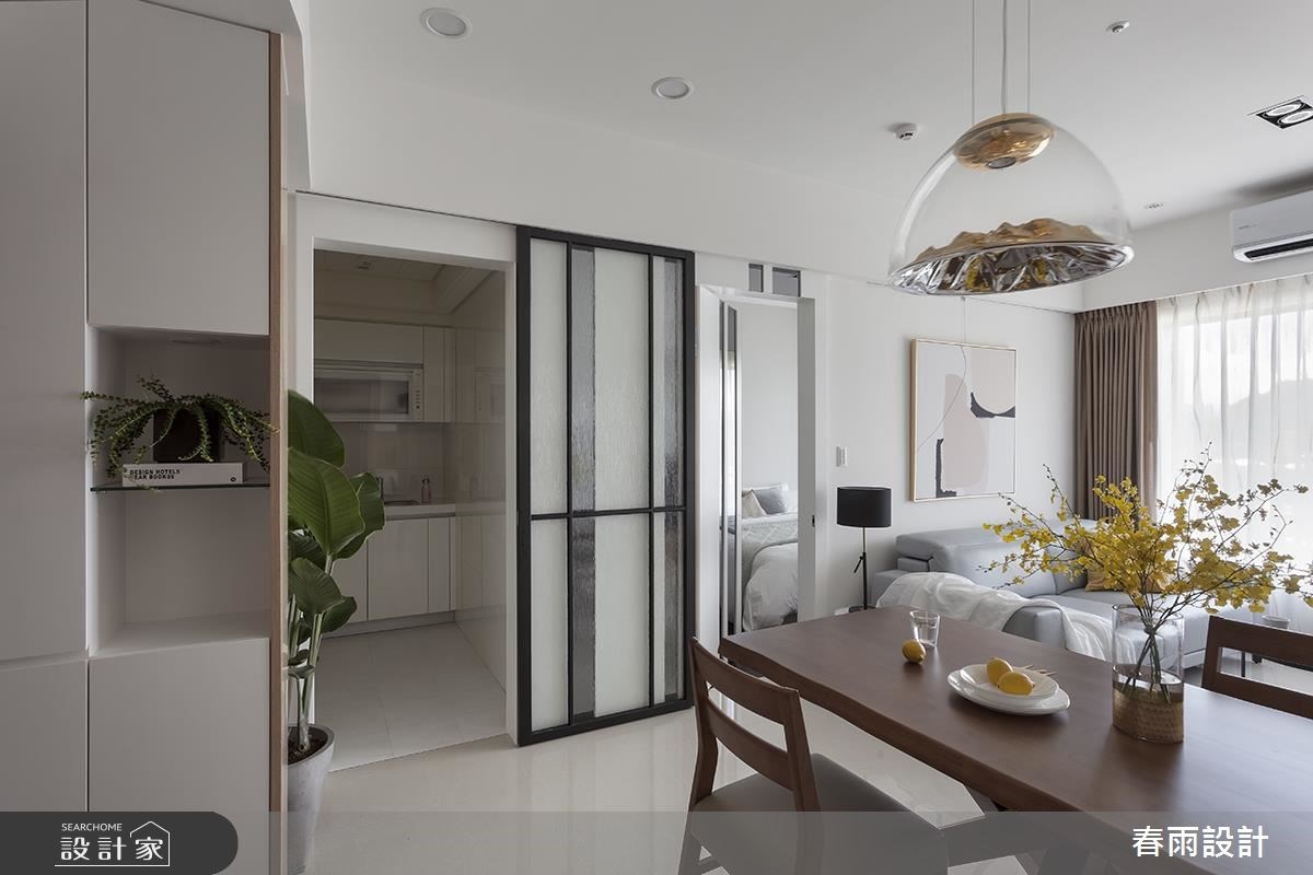 15坪新成屋(5年以下)＿休閒風客廳案例圖片＿春雨設計＿春雨_55 華固新天地之3