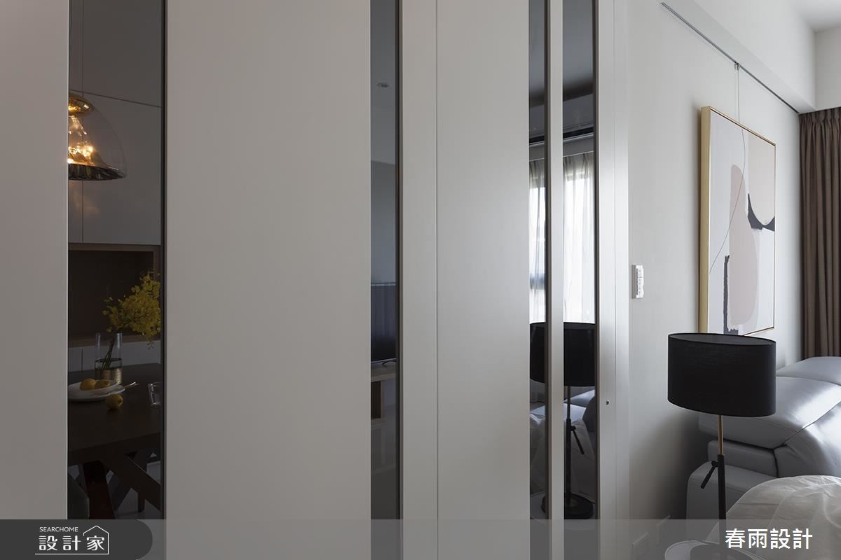 15坪新成屋(5年以下)＿休閒風客廳案例圖片＿春雨設計＿春雨_55 華固新天地之14