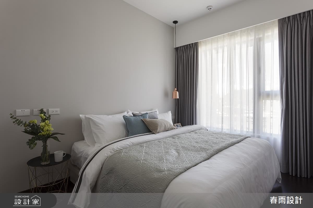 15坪新成屋(5年以下)＿休閒風臥室案例圖片＿春雨設計＿春雨_55 華固新天地之19