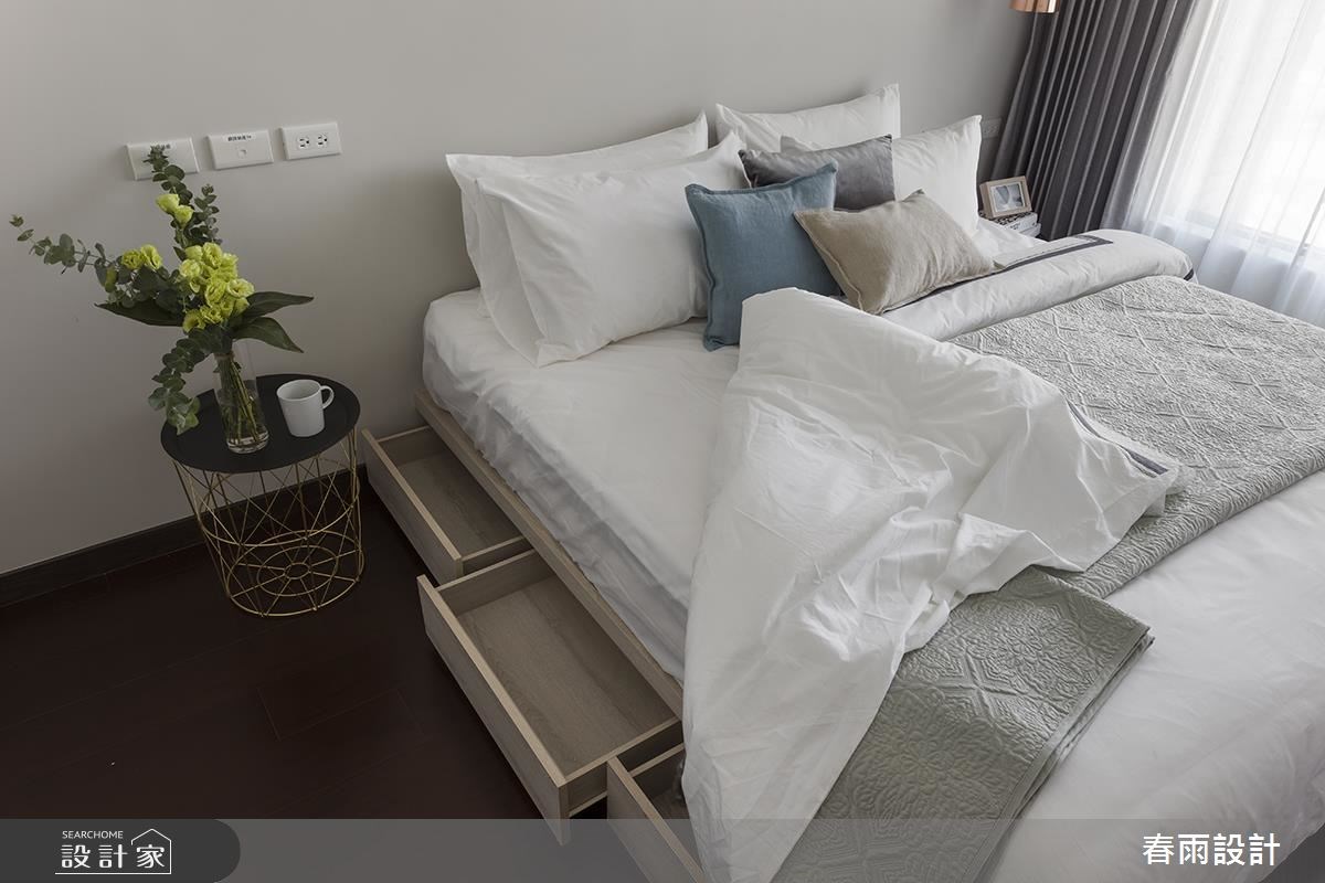 15坪新成屋(5年以下)＿休閒風臥室案例圖片＿春雨設計＿春雨_55 華固新天地之24