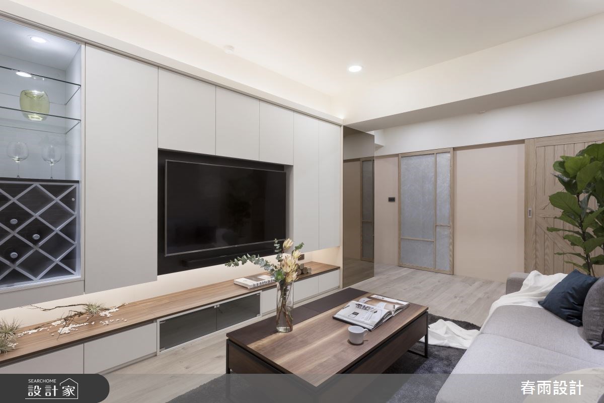 23坪新成屋(5年以下)＿休閒風客廳案例圖片＿春雨設計＿春雨_57 桃園國豐之9