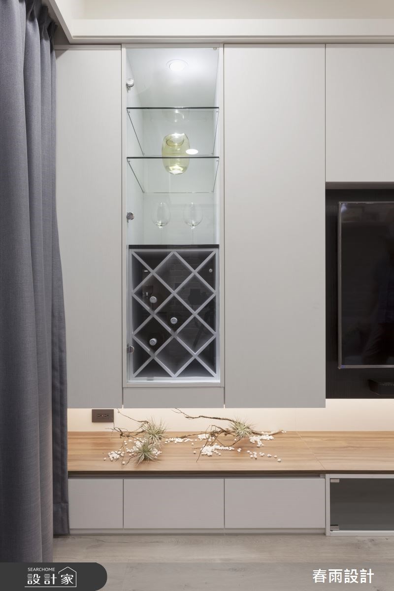 23坪新成屋(5年以下)＿休閒風客廳案例圖片＿春雨設計＿春雨_57 桃園國豐之11