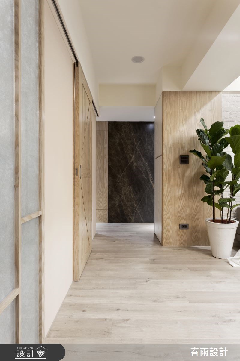 23坪新成屋(5年以下)＿休閒風走廊案例圖片＿春雨設計＿春雨_57 桃園國豐之14