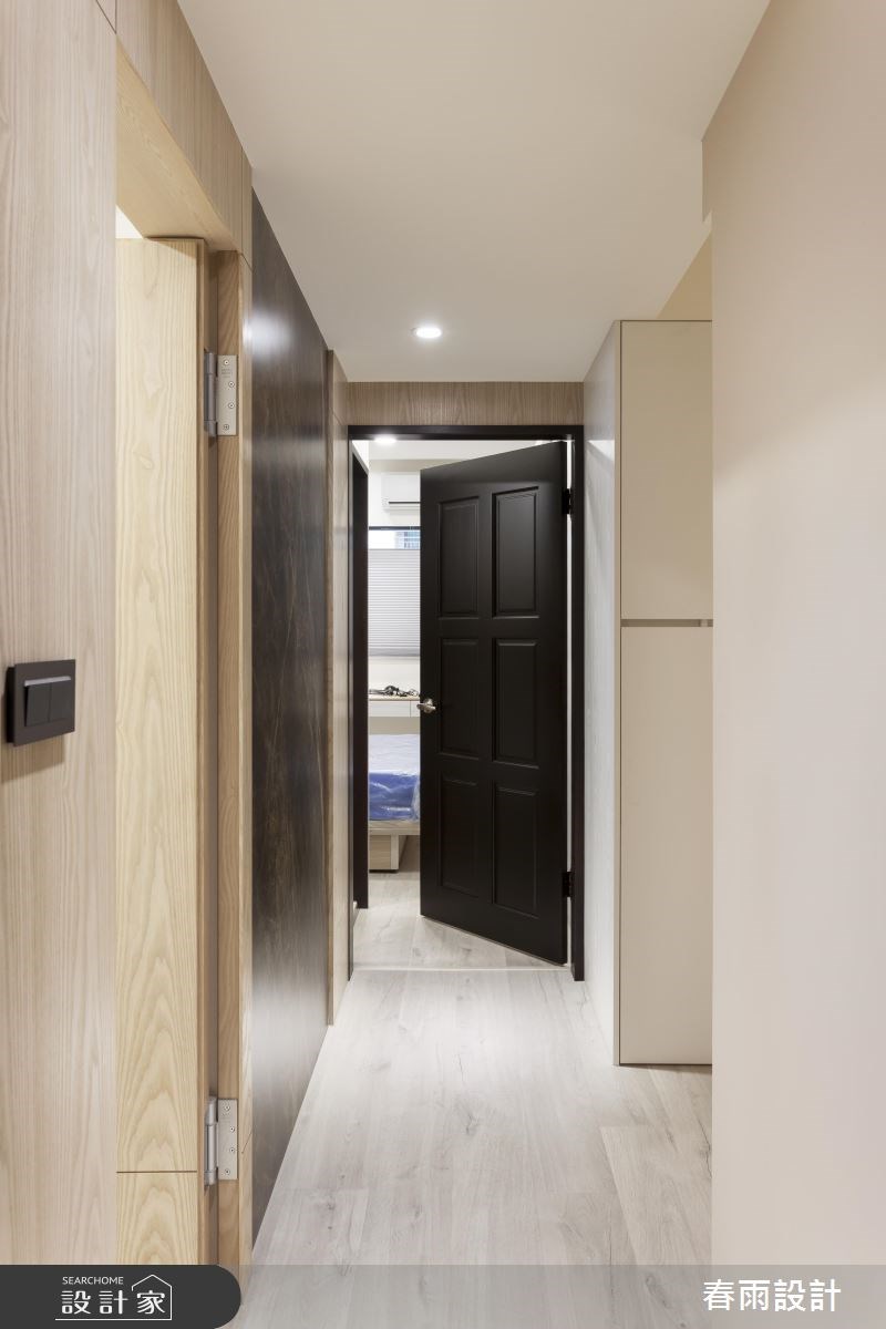 23坪新成屋(5年以下)＿休閒風走廊案例圖片＿春雨設計＿春雨_57 桃園國豐之18