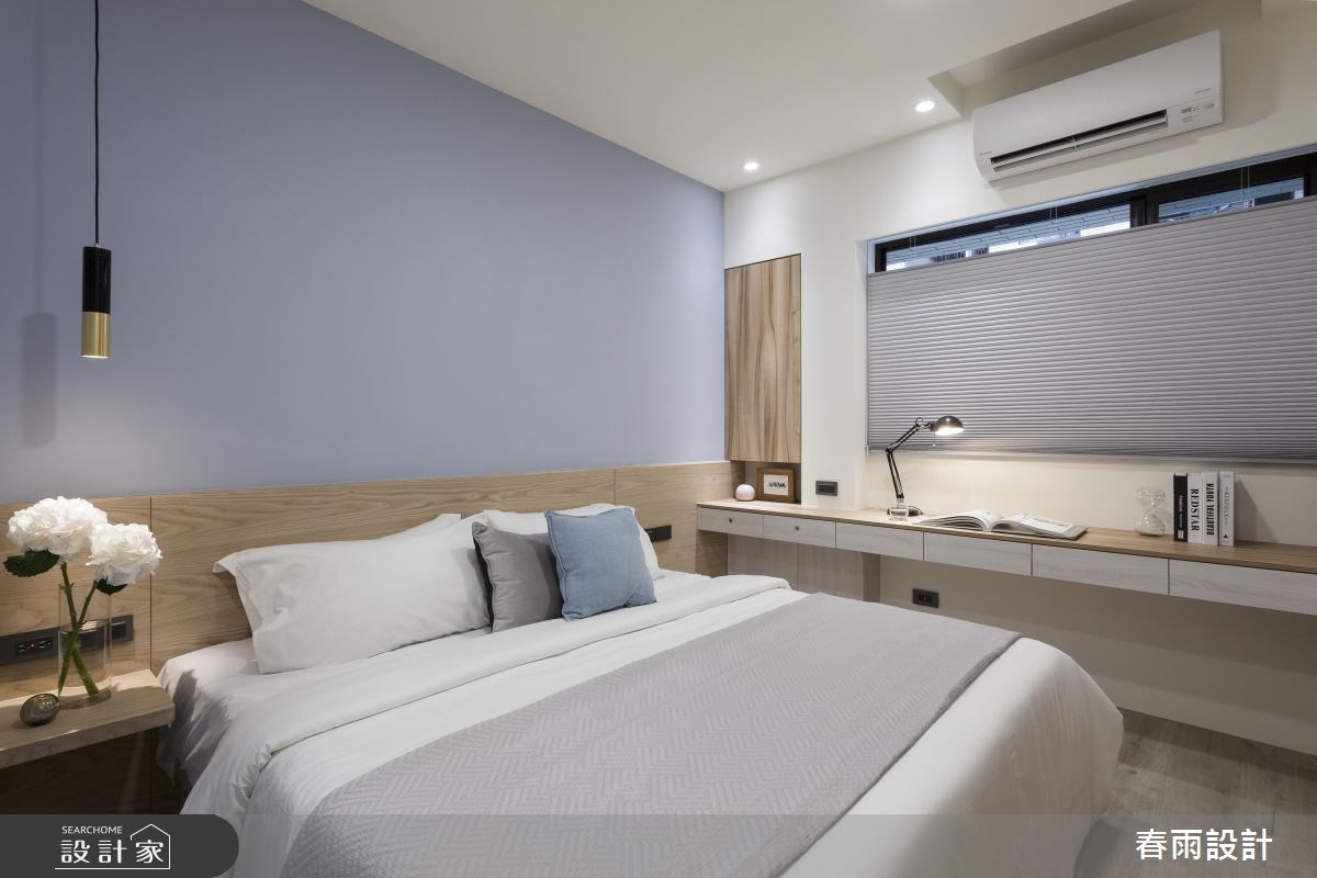 23坪新成屋(5年以下)＿休閒風臥室案例圖片＿春雨設計＿春雨_57 桃園國豐之20