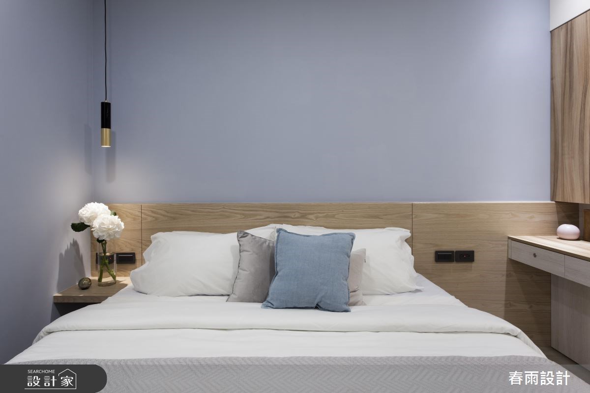 23坪新成屋(5年以下)＿休閒風臥室案例圖片＿春雨設計＿春雨_57 桃園國豐之21