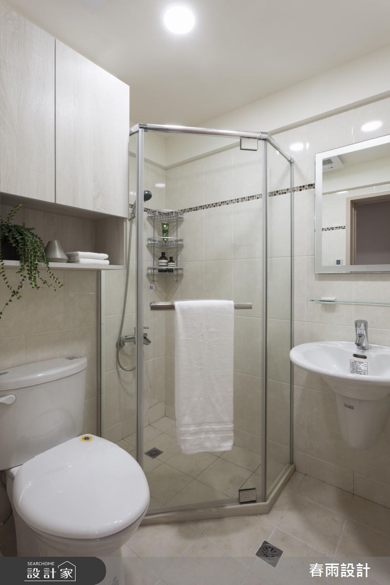 23坪新成屋(5年以下)＿休閒風浴室案例圖片＿春雨設計＿春雨_57 桃園國豐之29