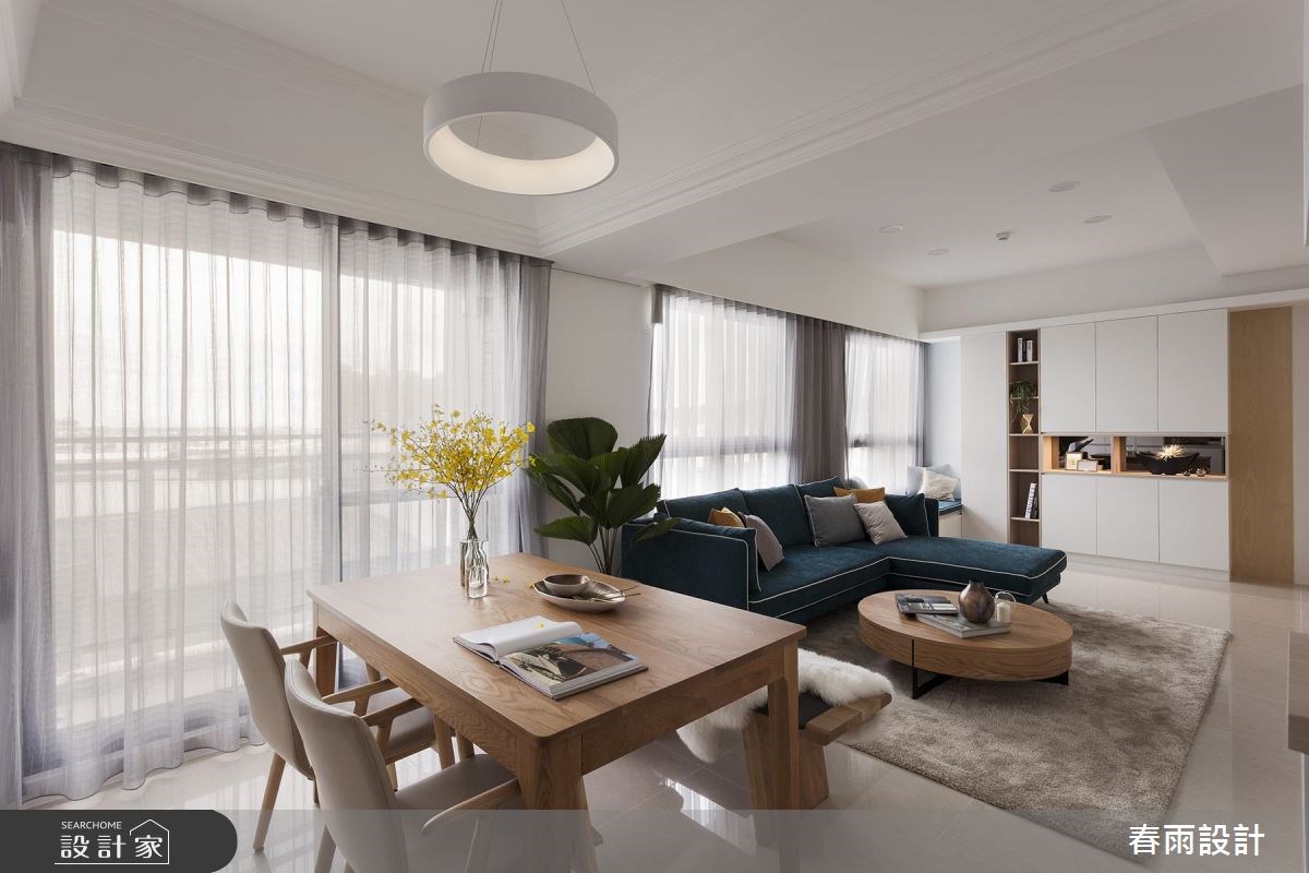 22坪新成屋(5年以下)＿休閒風客廳餐廳案例圖片＿春雨設計＿春雨_58 台中豐原之5