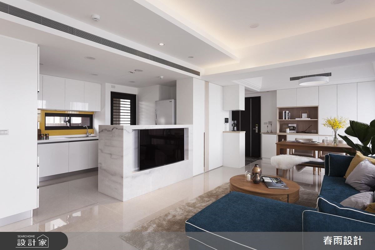 22坪新成屋(5年以下)＿休閒風客廳餐廳廚房案例圖片＿春雨設計＿春雨_58 台中豐原之6