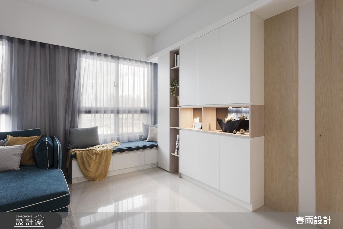 22坪新成屋(5年以下)＿休閒風客廳案例圖片＿春雨設計＿春雨_58 台中豐原之11