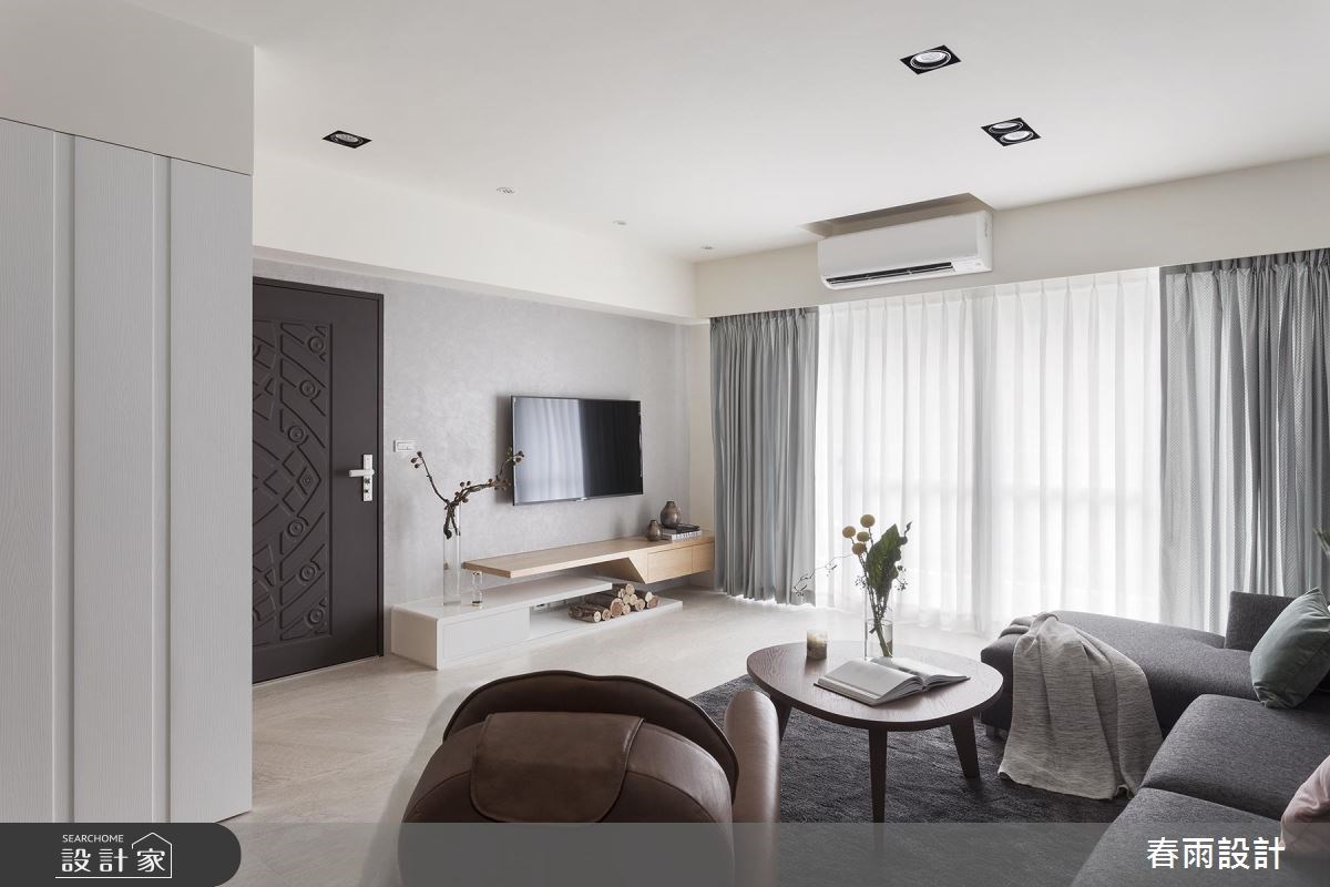 42坪老屋(16~30年)＿休閒風客廳案例圖片＿春雨設計＿春雨_59 敦化北路之6