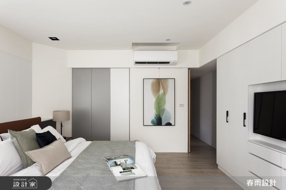 42坪老屋(16~30年)＿休閒風臥室案例圖片＿春雨設計＿春雨_59 敦化北路之23