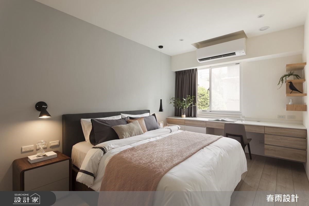 42坪老屋(16~30年)＿休閒風臥室案例圖片＿春雨設計＿春雨_59 敦化北路之28
