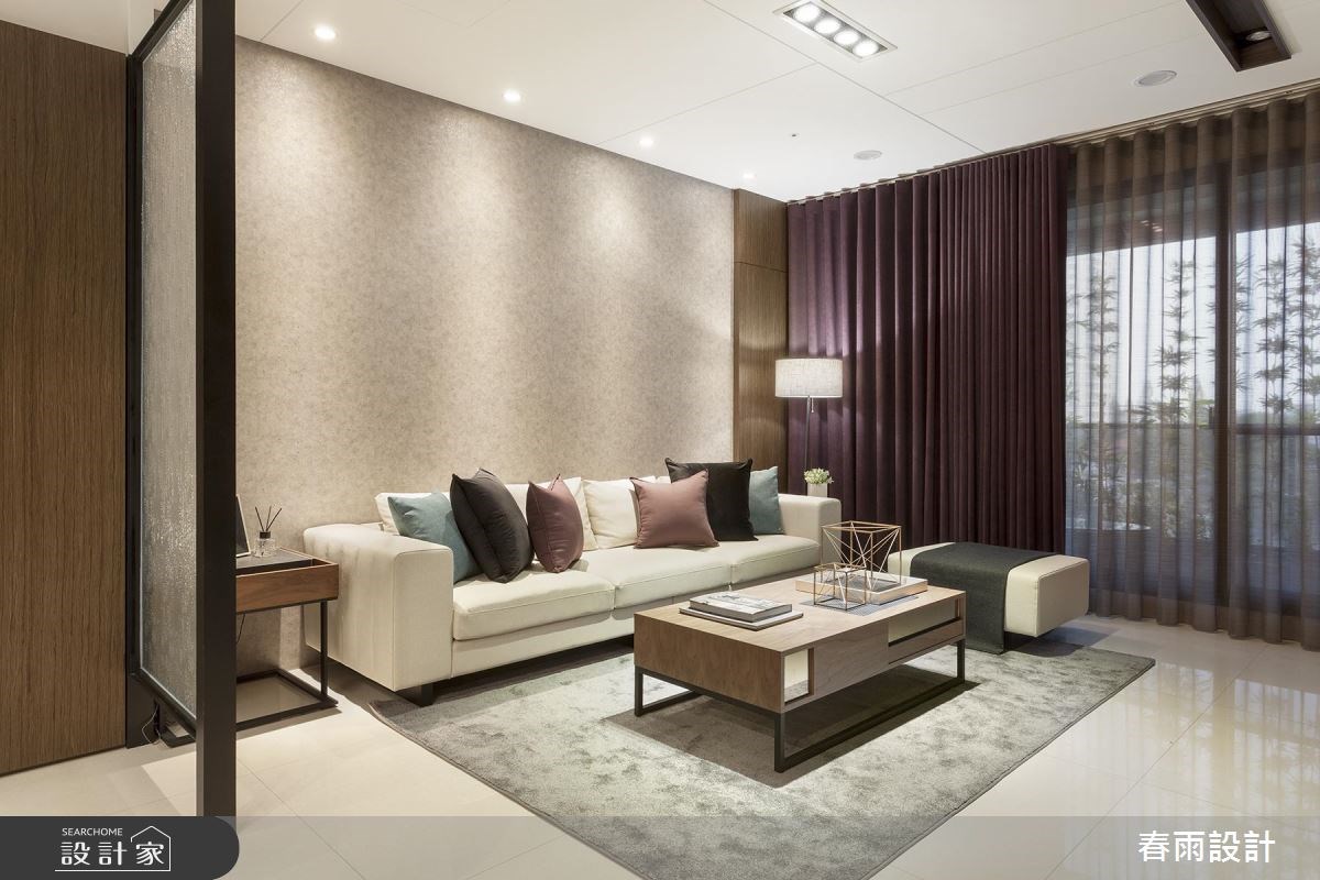 50坪新成屋(5年以下)＿現代風客廳案例圖片＿春雨設計＿春雨_60 台中悅世界之1