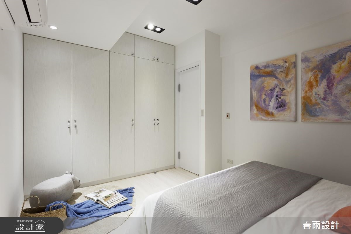 老屋(16~30年)＿現代風臥室案例圖片＿春雨設計＿春雨_62 信義路之19