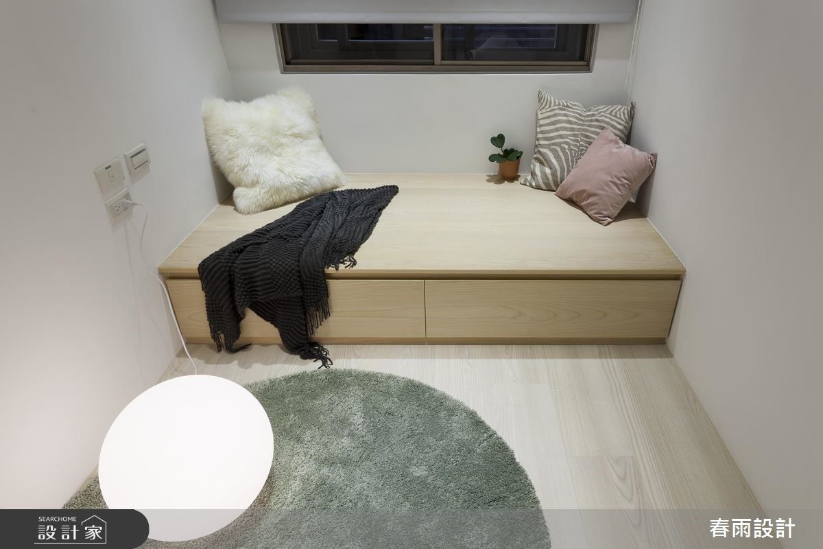 老屋(16~30年)＿現代風書房臥榻案例圖片＿春雨設計＿春雨_62 信義路之22
