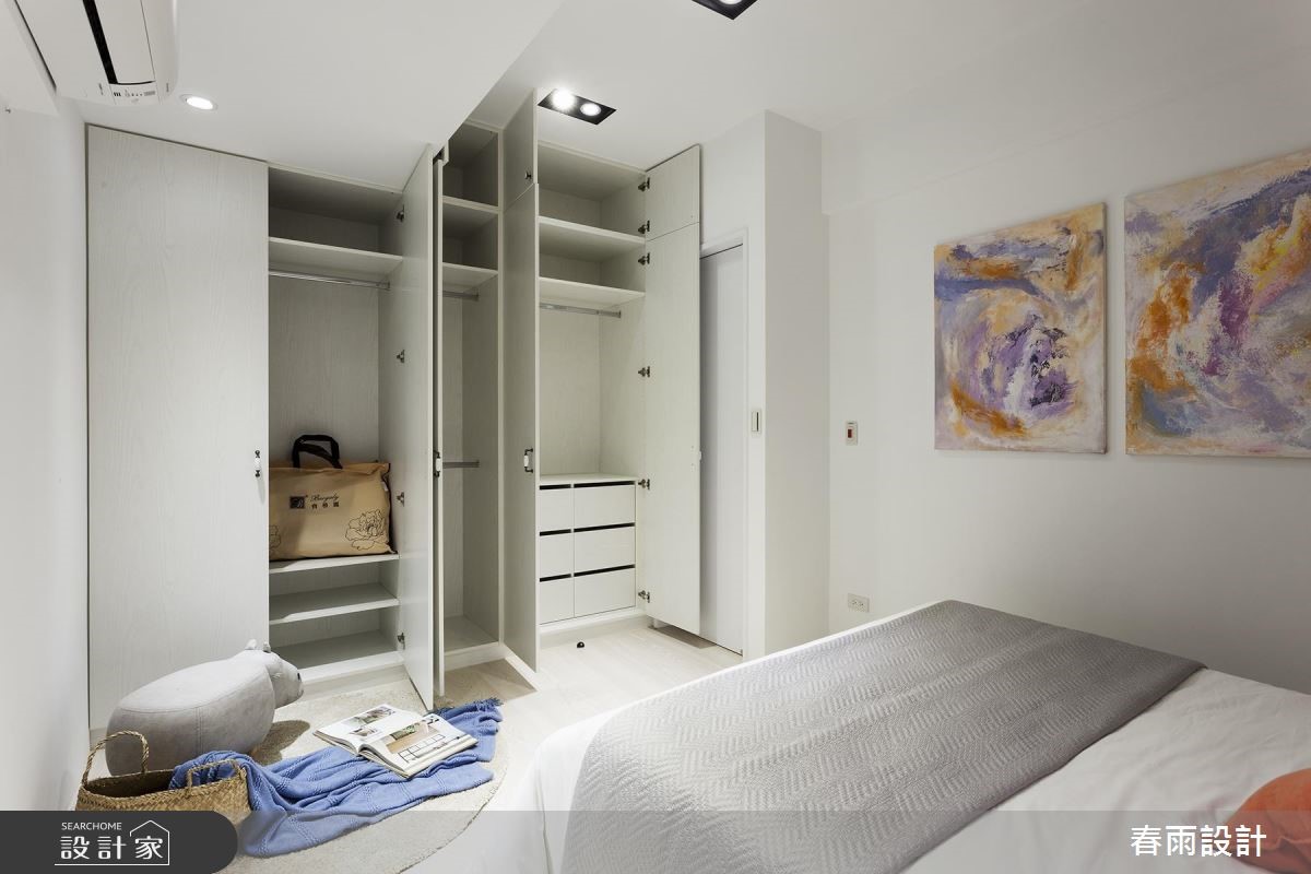 老屋(16~30年)＿現代風臥室案例圖片＿春雨設計＿春雨_62 信義路之20
