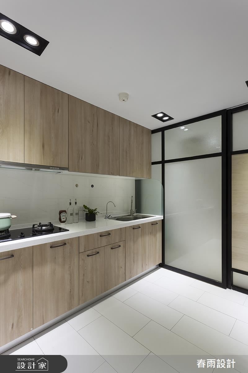 老屋(16~30年)＿現代風廚房案例圖片＿春雨設計＿春雨_62 信義路之16