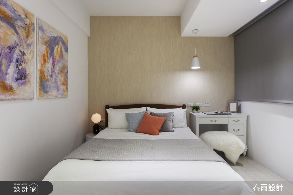 老屋(16~30年)＿現代風臥室案例圖片＿春雨設計＿春雨_62 信義路之18