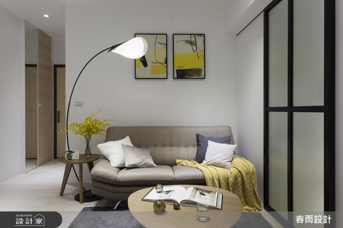 老屋(16~30年)＿現代風客廳案例圖片＿春雨設計＿春雨_62 信義路之9